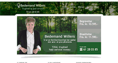 Desktop Screenshot of bedemand-willers.dk